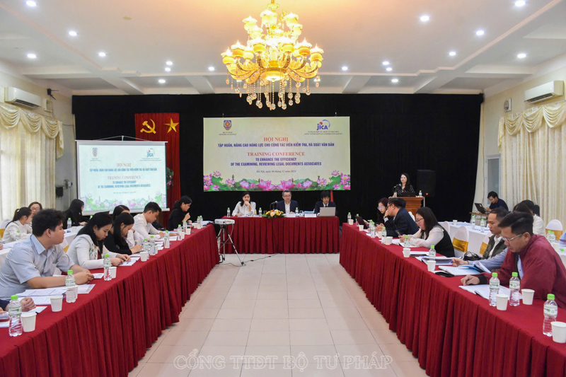 Tập huấn, nâng cao năng lực cho cộng tác viên kiểm tra, rà soát văn bản